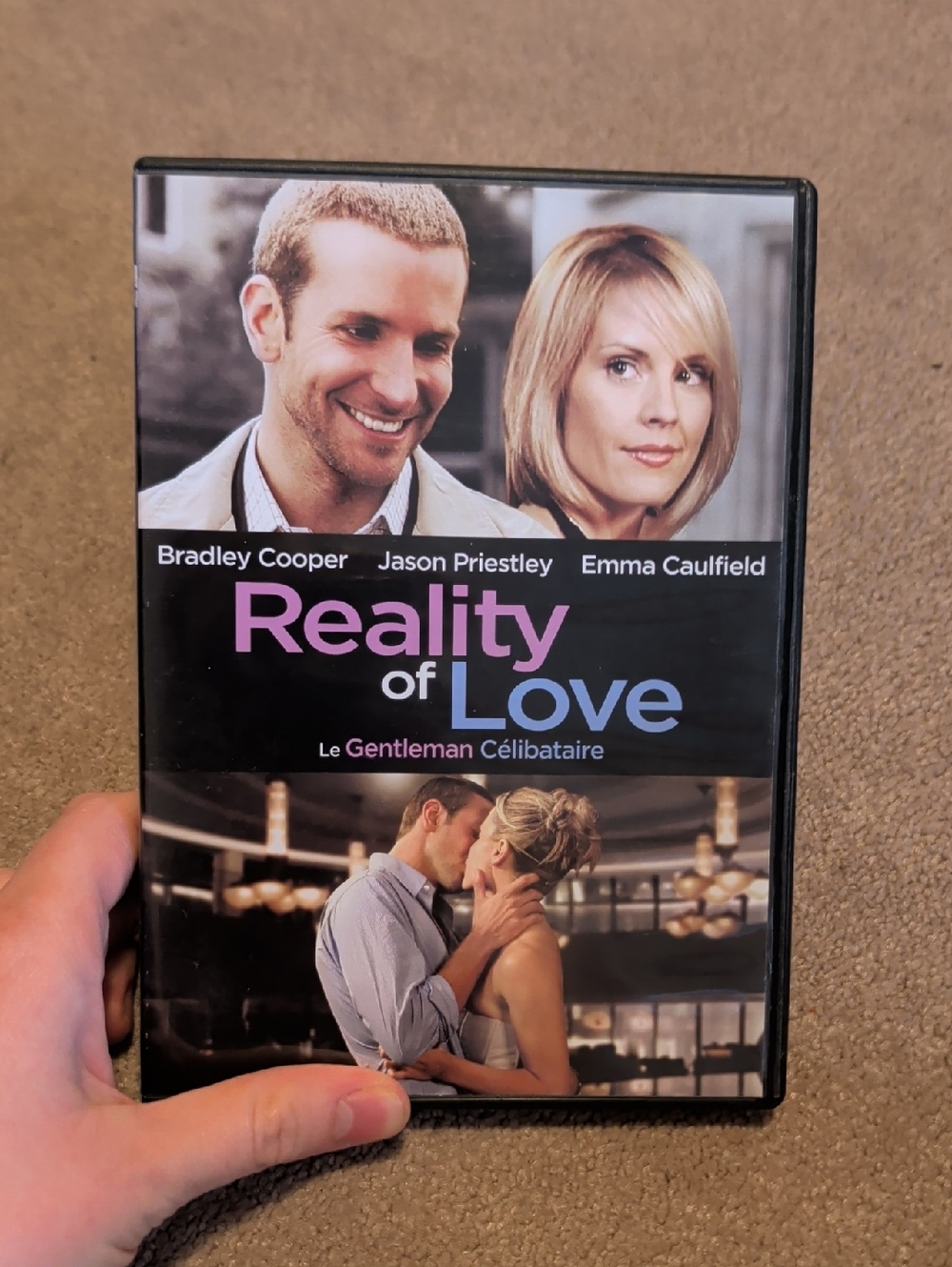 💜 5/$20 Reality of Love DVD - Black with Pink & Light Blue Text